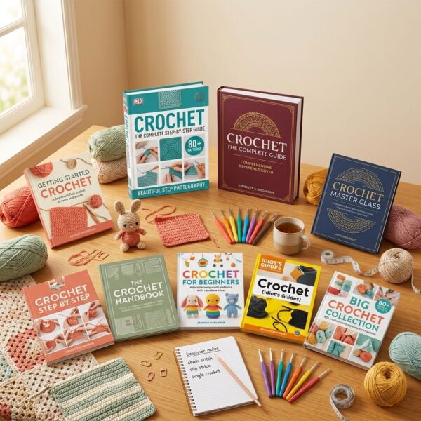 🧶 The Complete Beginner to Master Crochet Bundle
